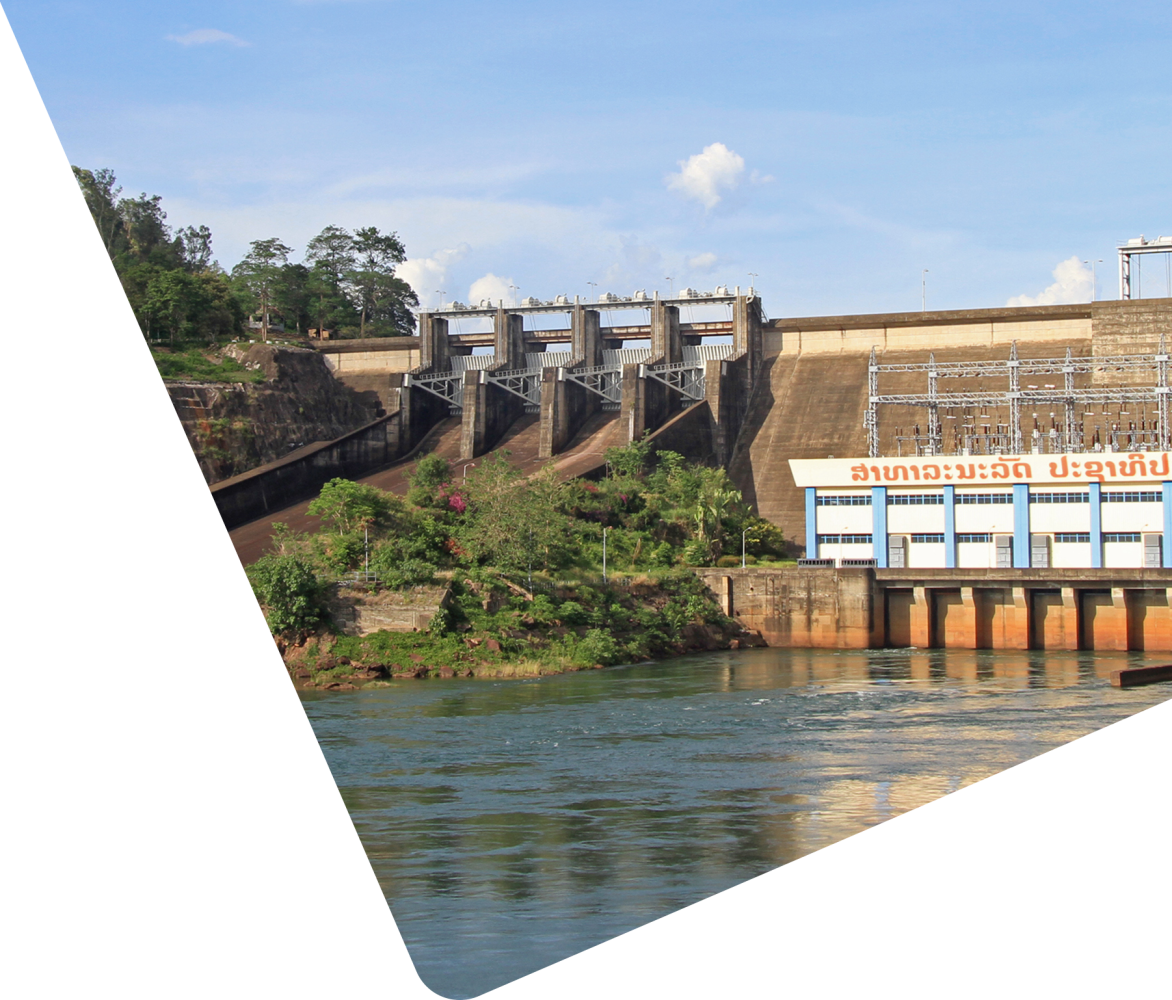 dam in Laos
